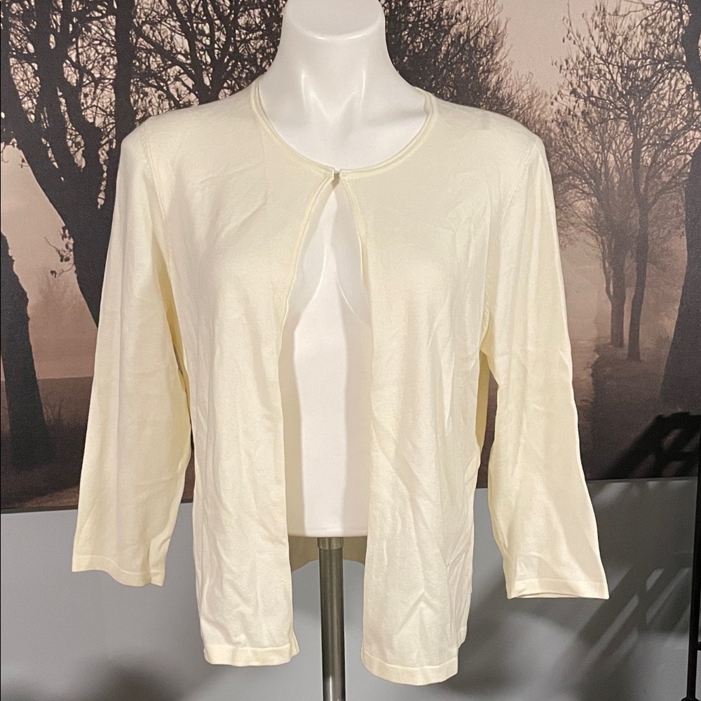 NWT J. McLaughlin Arielle 3/4 Sleeve Cardigan - L